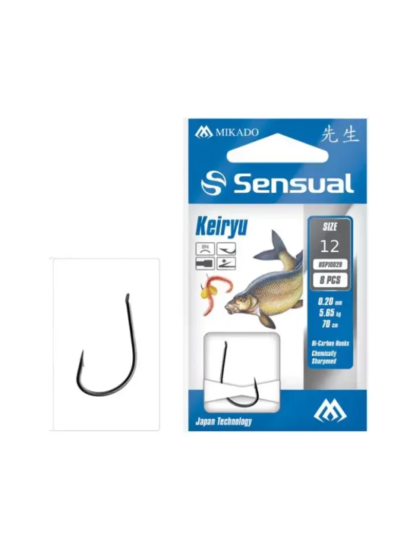 Haczyk z przeponem Sensual Keiryu nr12BN