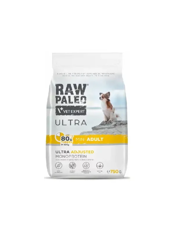 Raw Paleo Ultra Turkey Mini Adult 750g