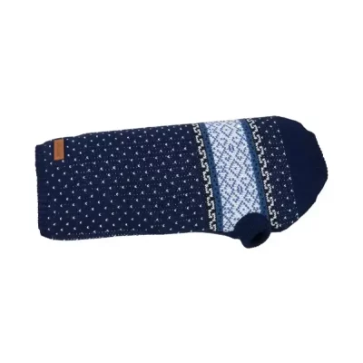 Sweterek dla psa Bergen 23cm Granatowy
