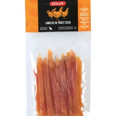 Paski z suszonego mięsa kurczaka 100g