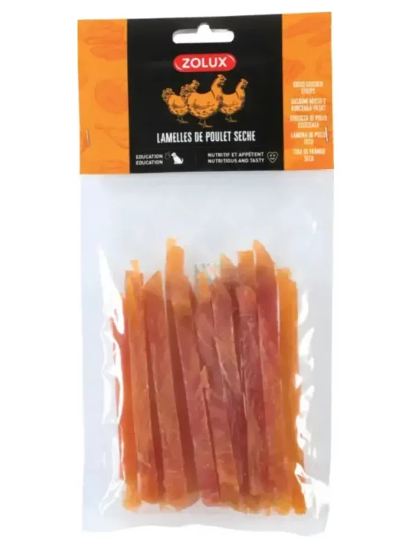 Paski z suszonego mięsa kurczaka 100g