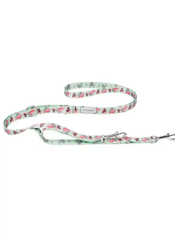 Smycz 7in1 BeHappy M 100-200cm Flamingo