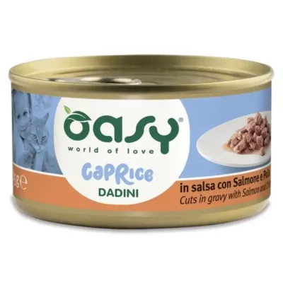 Oasy Caprice Cuts z łososiem i kurczakiem 85g