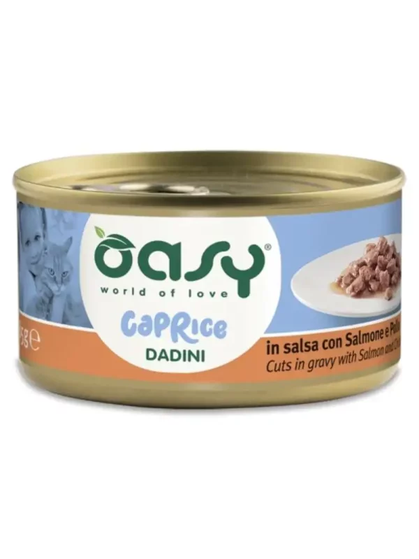 Oasy Caprice Cuts z łososiem i kurczakiem 85g