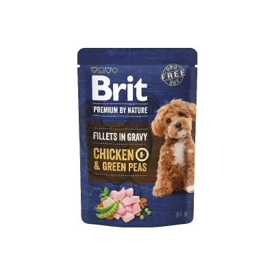 Dog Pouch Fillets Chicken&Green Peas 85g