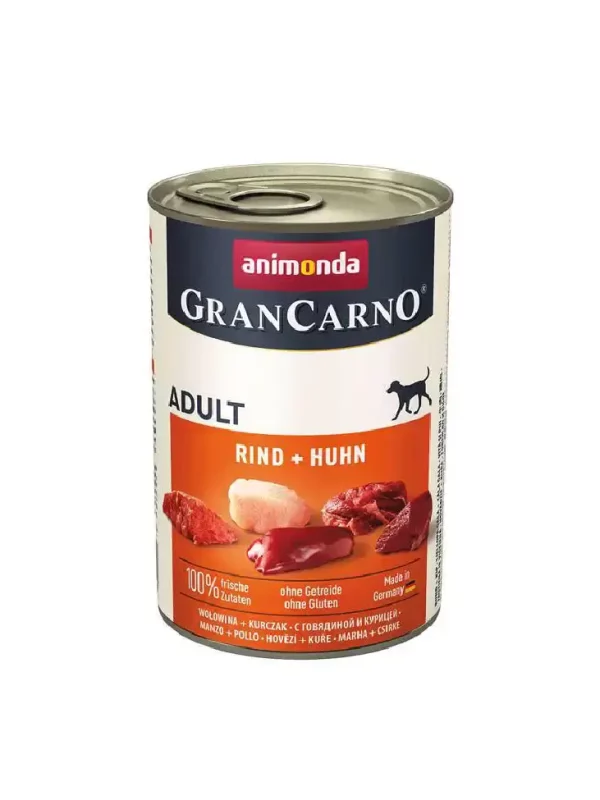 Animonda Gran Carno wołowina kurczakiem 400g