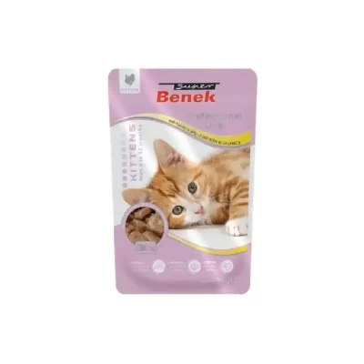Super Benek dla młodych kotów indyk w galarecie 100g