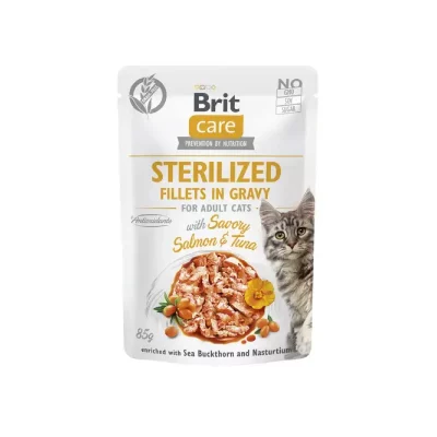 Brit Care Cat Salmon&Tuna 85g