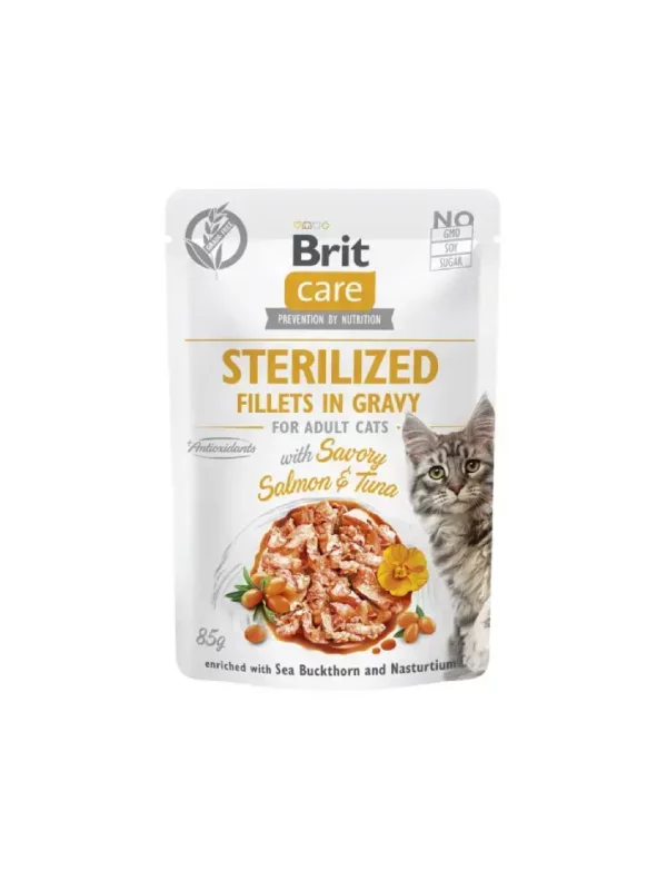 Brit Care Cat Salmon&Tuna 85g