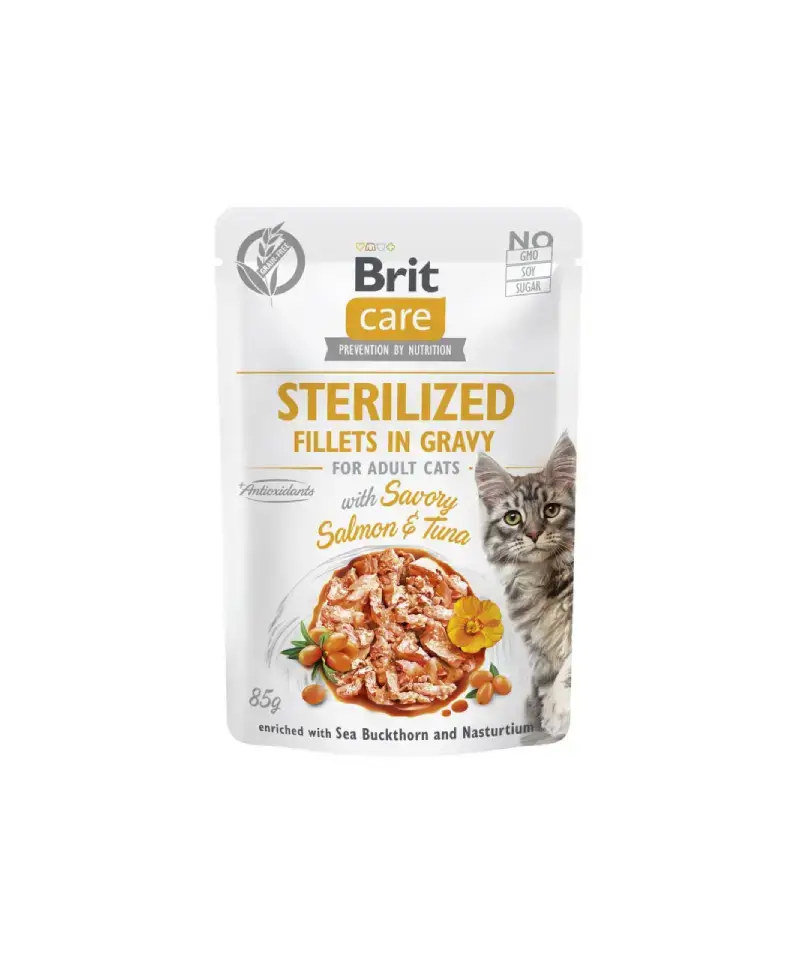 Brit Care Cat Salmon&Tuna 85g