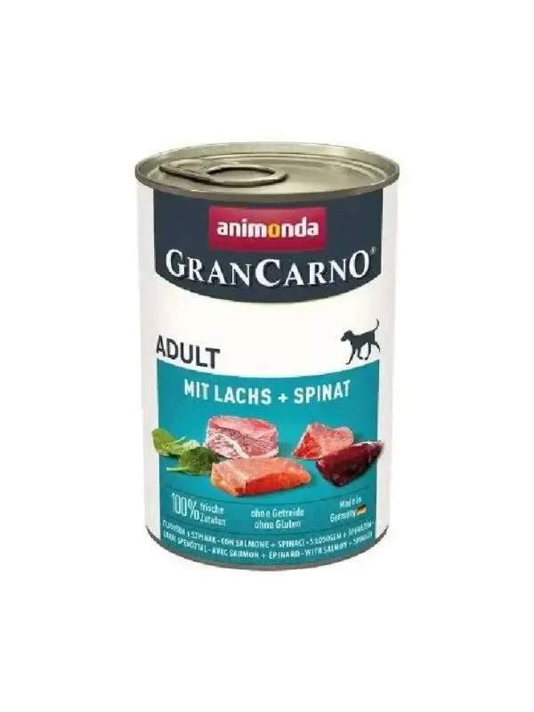 Animonda Gran Carno łosoś szpinak 400g