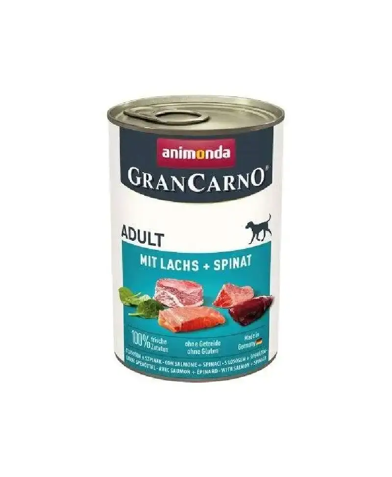 Animonda Gran Carno łosoś szpinak 400g