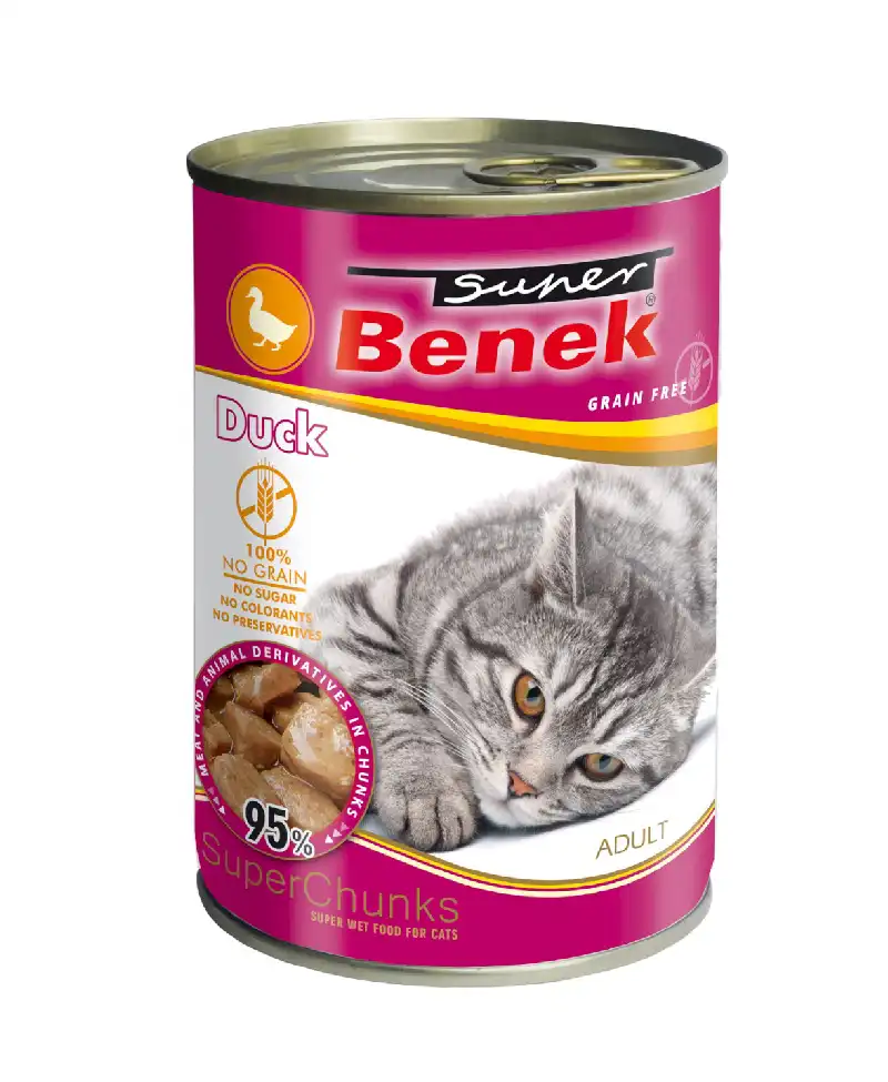 Super Benek kąski z kaczki w sosie 415g