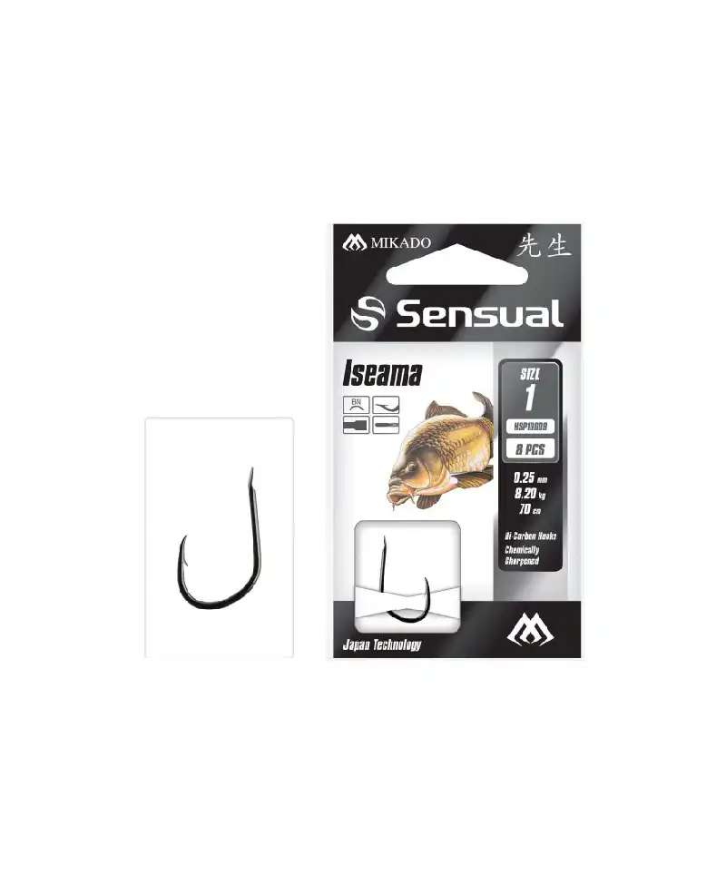 Haczyk z przeponem Sensual Iseama nr4BN