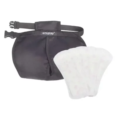 Majtki na cieczkę xs czarne