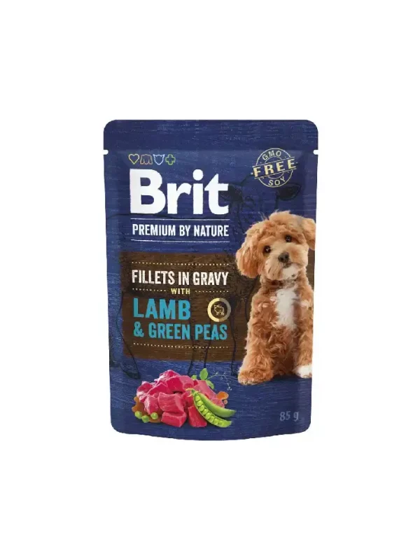 Dog Pouch Fillets Lamb&Green peas 85g