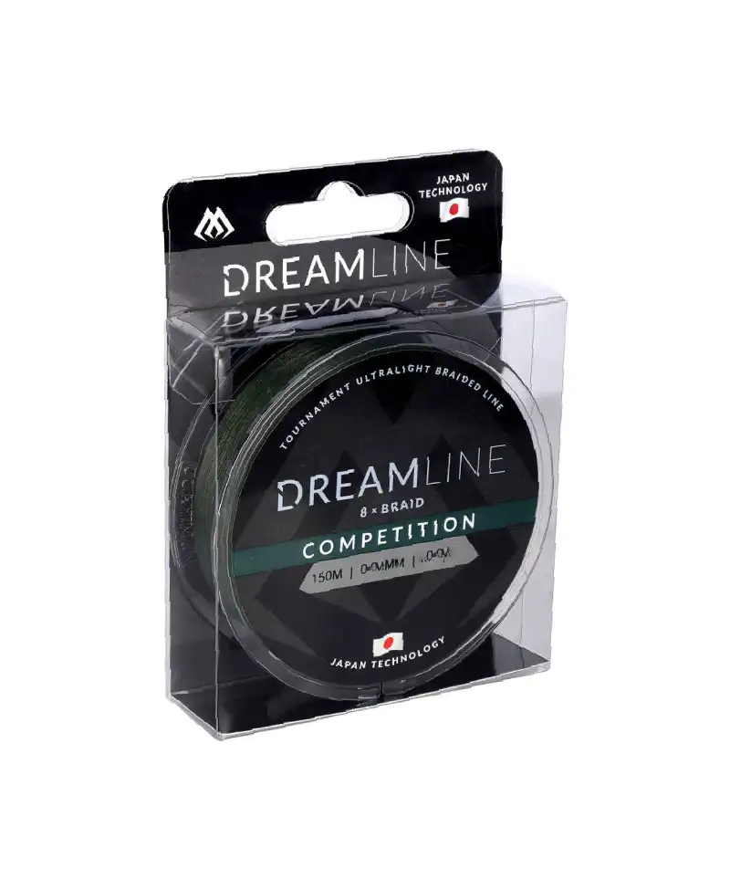 Plecionka Competition green 0,10mm x150cm