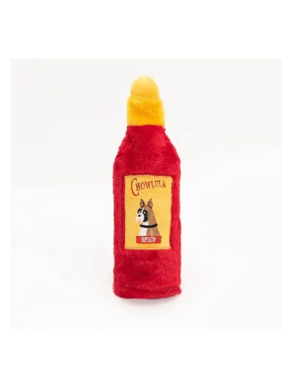 Zippy Paws plusz Hot Sauce Chowlula
