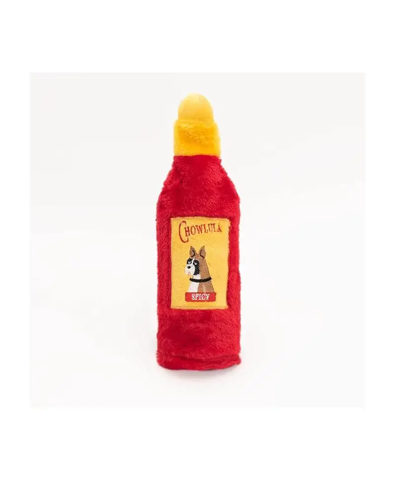 Zippy Paws plusz Hot Sauce Chowlula