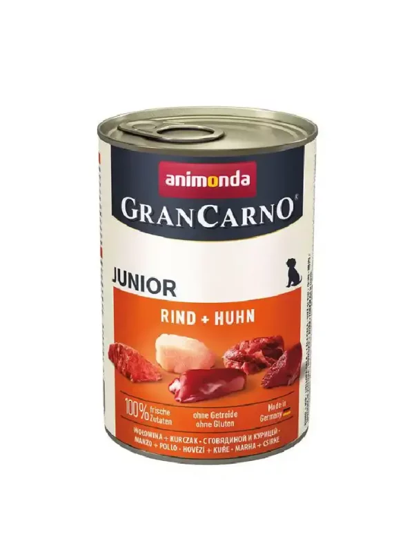 Animonda Gran Carno wołowina/kurczak junior 400g