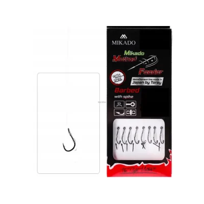 Haczyk do metody 10cm z włosem zadzior h16