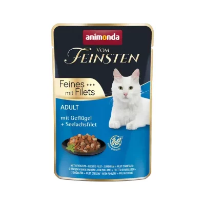 Animonda drób filet z mintaja 85g kot