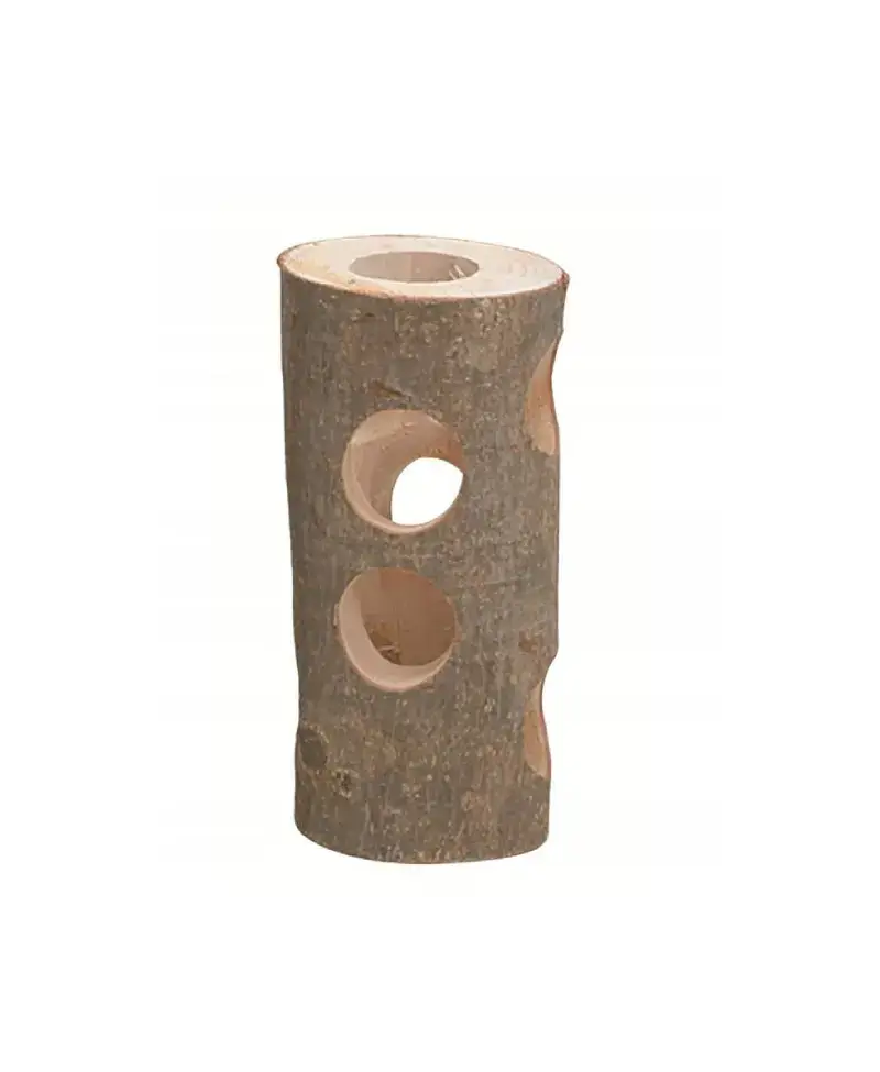 drewniany tunel dla gryzoni 5x15cm