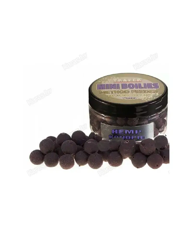 Boilies MF 9mm 50g konopie