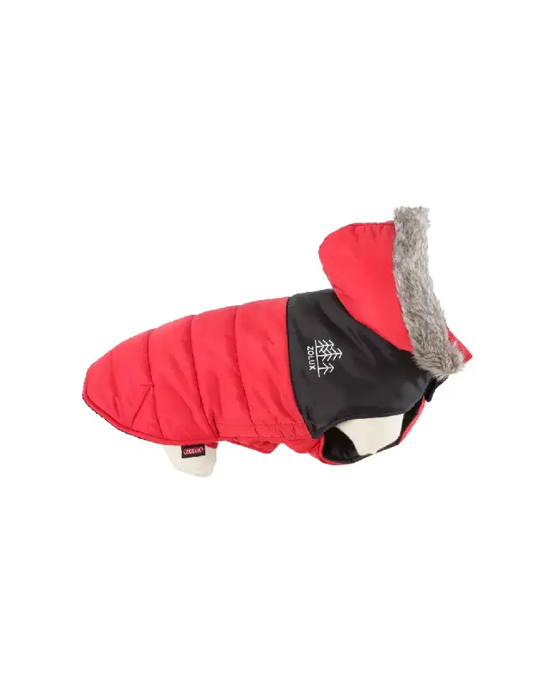 Ubranko puchowe Mountain T25 czerwone