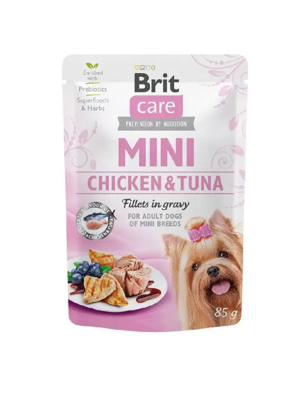 Brit Dog Mini Pouch Chicken&Tuna 85g