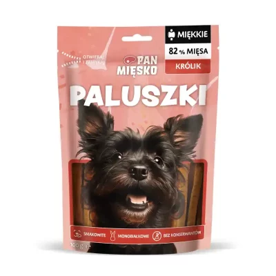Pan Mięsko Paluszki Królik 100g