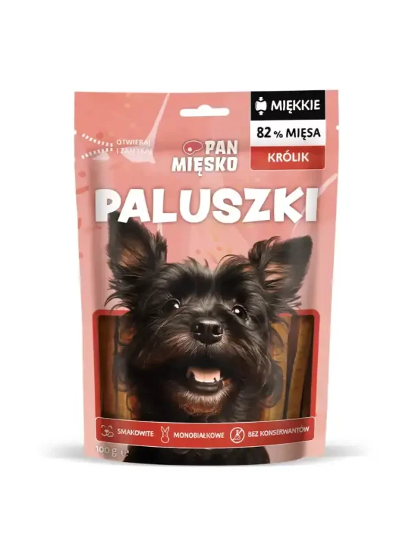 Pan Mięsko Paluszki Królik 100g