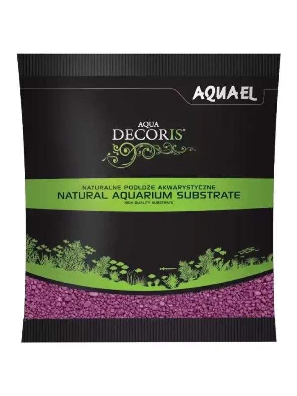 Żwirek Aqua Decoris Fuksja 1kg