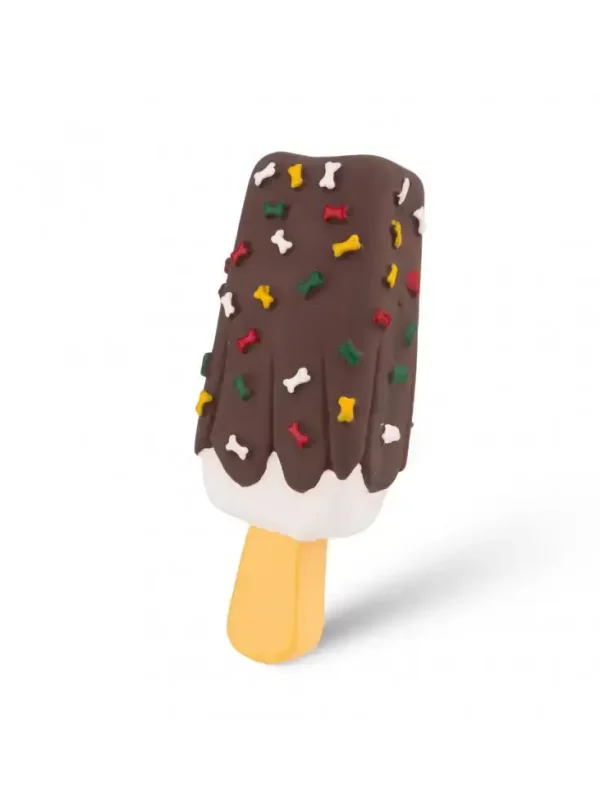 Zabawka dla psa Lody na patyku 14cm