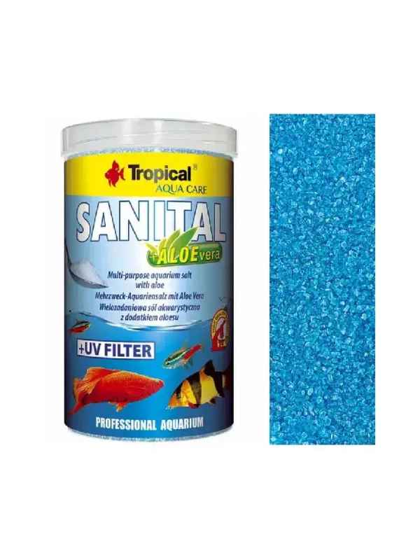 Tropical SANITAL Sól akwarystyczna z aloesem 1l