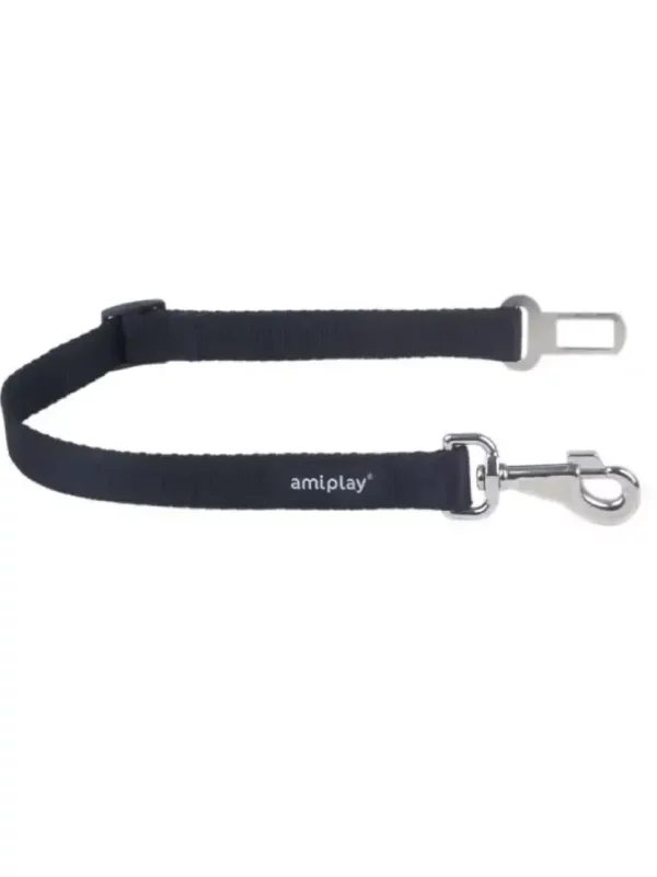 Smycz Asekuracyjna z wpinką Basic XL Czarny