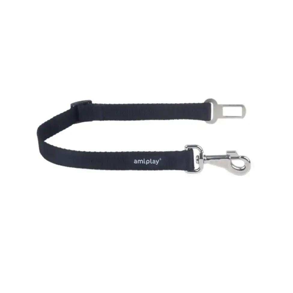 Smycz Asekuracyjna z wpinką Basic XL Czarny