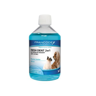 FRANCODEX FRESH DENT 2w1 płyn do higieny jamy ustnej 500ml