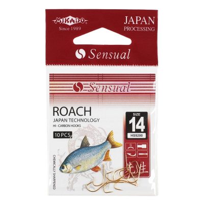 Haczyk Sensual Roach HS9200 GOLD roz. 6