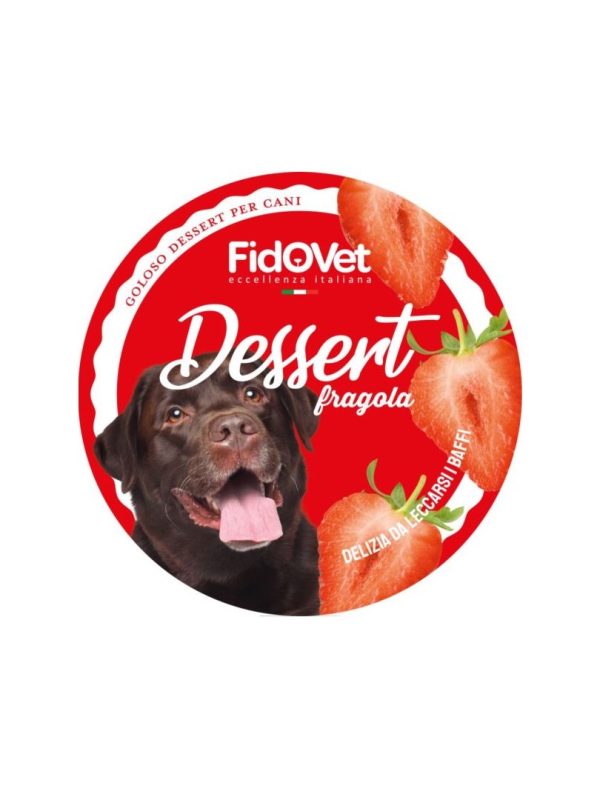 Fidovet deser dla psa o smaku truskawkowym 25g
