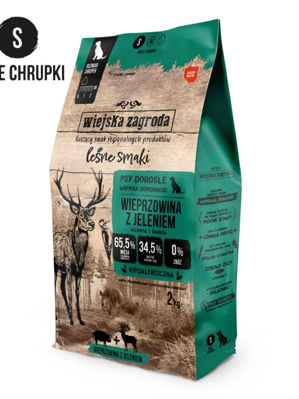 Wiejska Zagroda leśne smaki wieprzowina z jeleniem 2kg