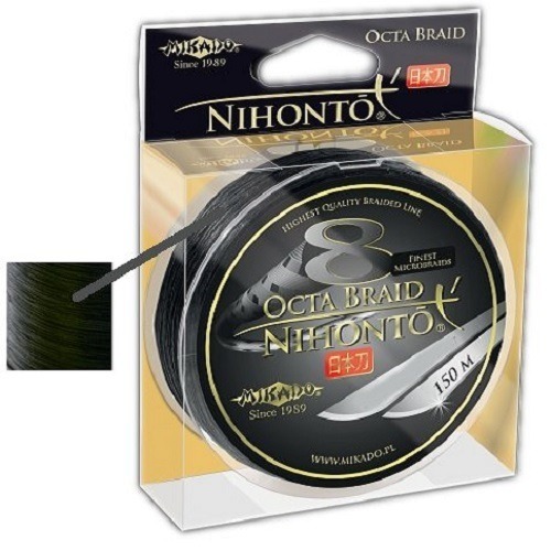 Mikado Plecionka Nihonto OCTA Black 0,45mm/150m 44,50kg