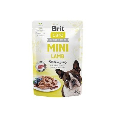 BRIT CARE MINI POUCH LAMB 85g
