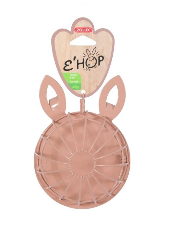 ZOLUX Paśnik na siano EHOP królik  kol. różowy