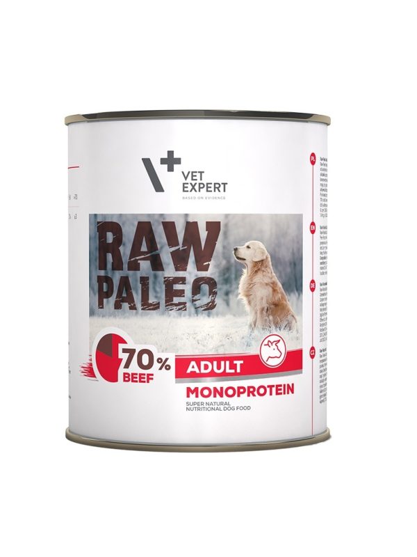 Raw Paleo Monoprotein Adult Wołowina 800g