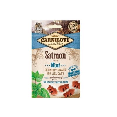 Carnilove przekąska z łososiem dla wszystkich kotów 50g