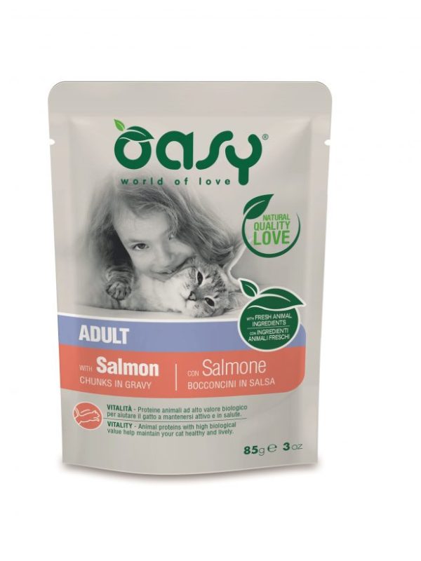 Oasy LifeStage adult łosoś 85g