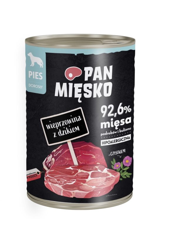 Pan Mięsko Wieprzowina z dzikiem 400g
