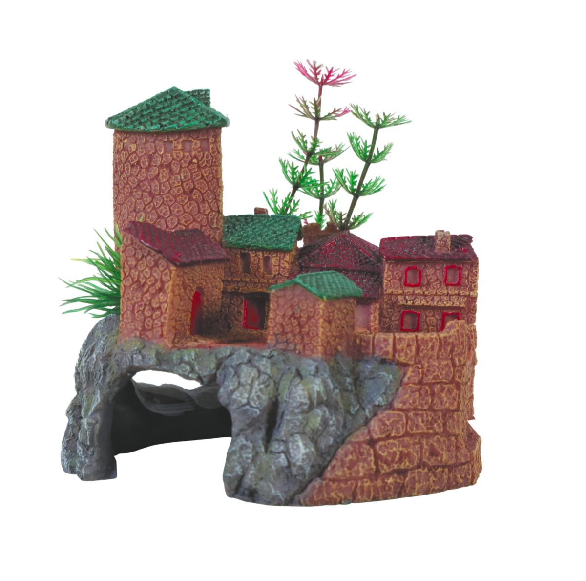 ZOLUX Dekoracja średniowieczna wioska 10 cm M