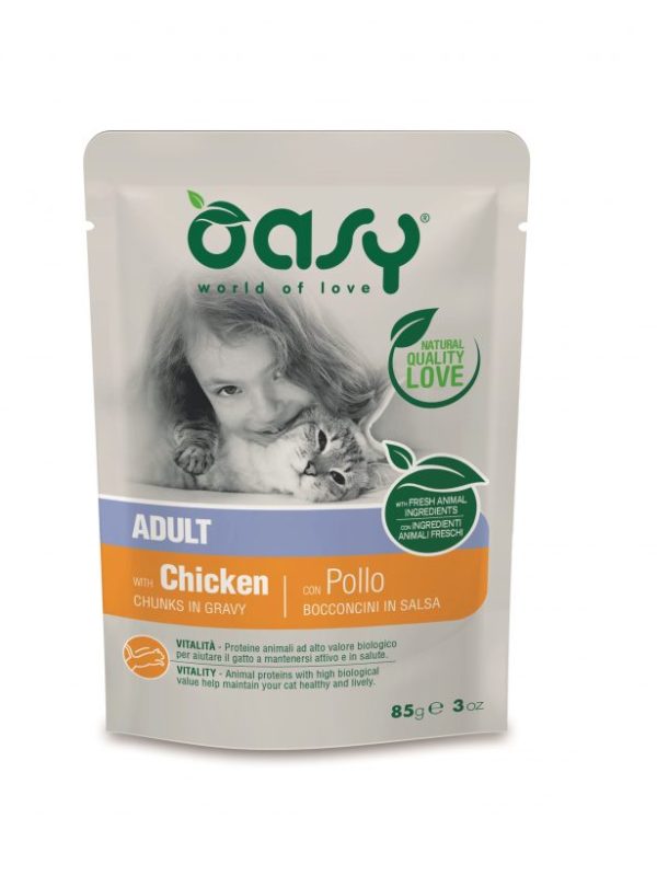 Oasy LifeStage adult kurczak 85g